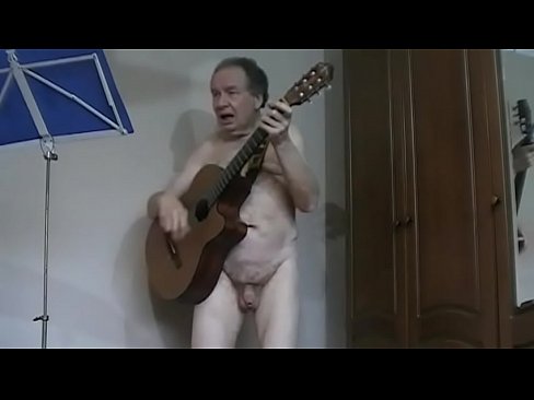 Jimmy Benido performing naked