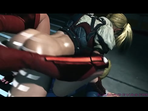 Harley se coge a Supergirl como a una puta