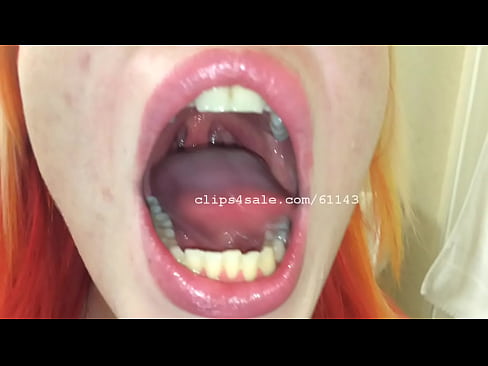 Mouth Fetish - Kristy's Mouth