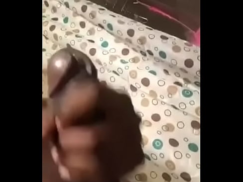 Black cock cumming