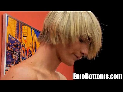 Two sexy emo twinks are having some hot anal sex