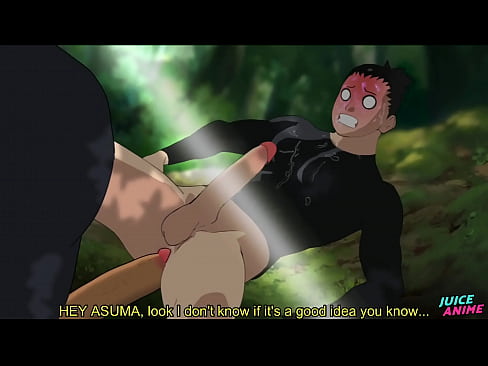 It was just to rub the dick but I ended up getting fucked by Asuma Sensei