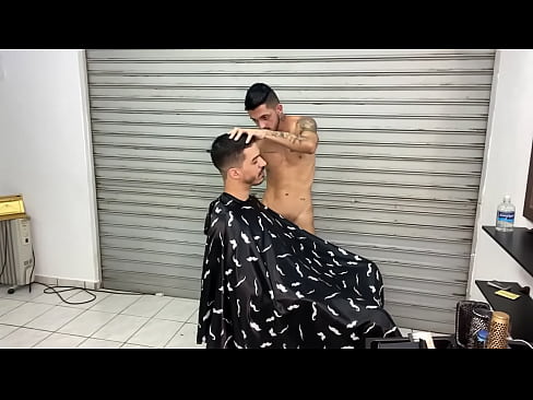 na barbearia