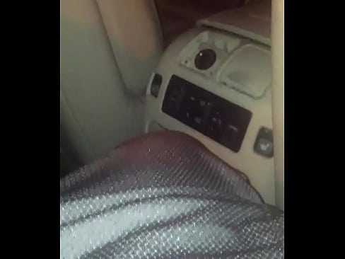 Jacking off in car