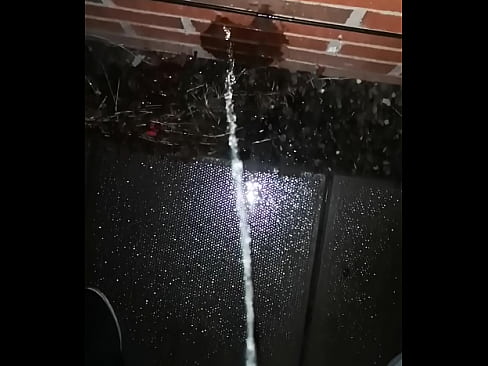 Pissing outside with small penis