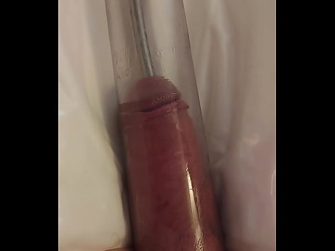 Pumping my cock for larger sounding rod insertion