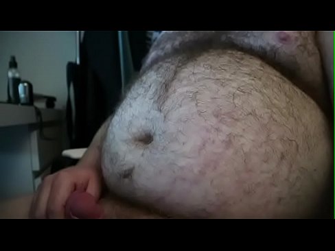 Huge Fat Belly Masturbation