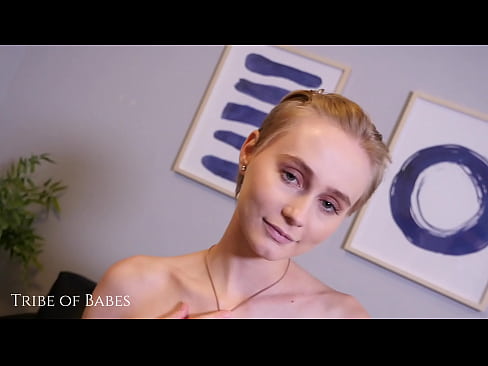 Pretty Blonde Teen for tribe of babes dot com