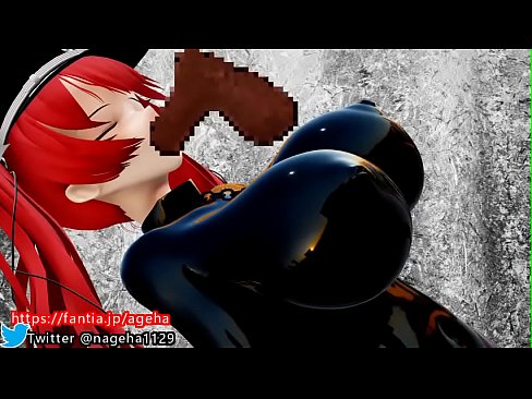 3D big tits girl blowjob [3D MMD]