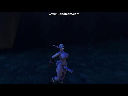 shemale night elf dance WoW