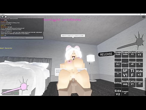 Roblox blonde white bitch breeded by her daddy's BBC