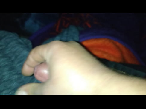 Busting a big load of cum