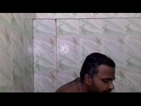 indian naked shower bathing