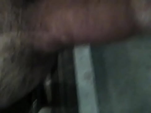 Cumshot public outdoor