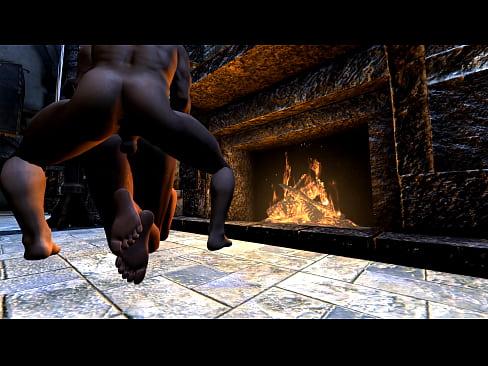 Skyrim Sex - Ankles Crossed Doggystyle