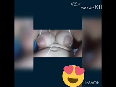 Big boob Telugu aunty Skype call part-2