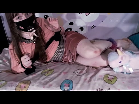 Plushy puts femboy into bondage (Trailer)