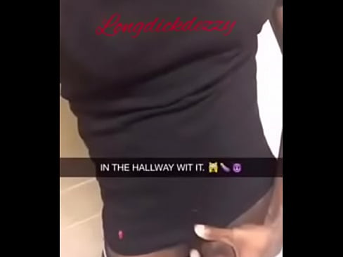 STROKING MY DICK IN THE HALLWAY ON s. @LONGDICKDEZZY