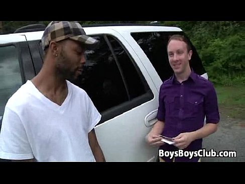 Blacks On Boys - Nasty Gay Bareback Big Dick Sucking 20
