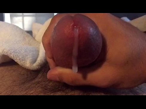 Solo jerk with Double orgasm with tons of jizz and cum