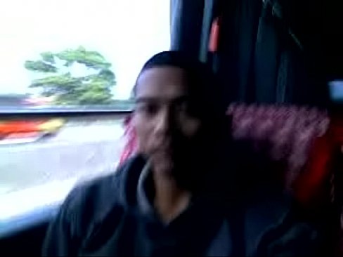 gay indonesian jerking outdoor on bus