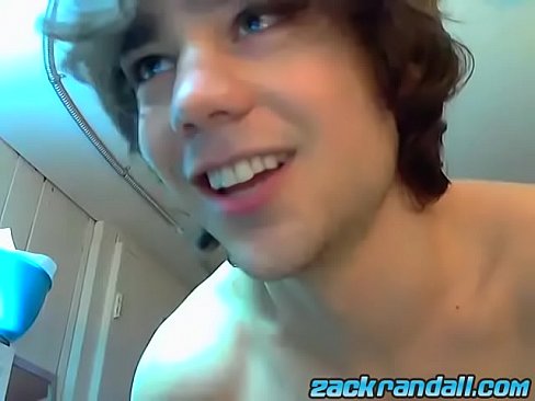 Webcam twink Zack jacking until jizz