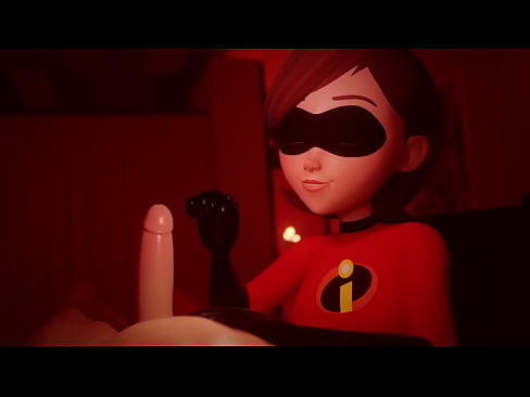 Helen Parr Jerks You Off In Costume