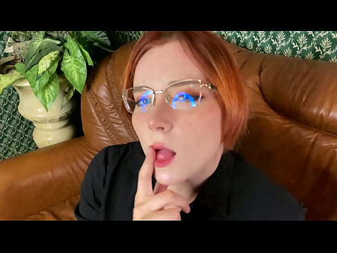 Horny Teacher Deepthroat Student Dick, Rough Fuck and Gets Cum on Glasses