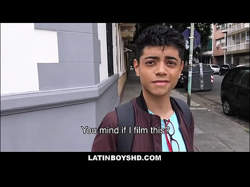 Young Latin Teen Boy Paid Money For Sex From Producer POV