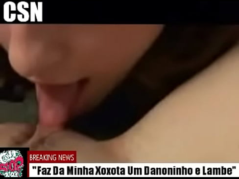 "Faz da minha xoxota um danoninho e lambe fundo"