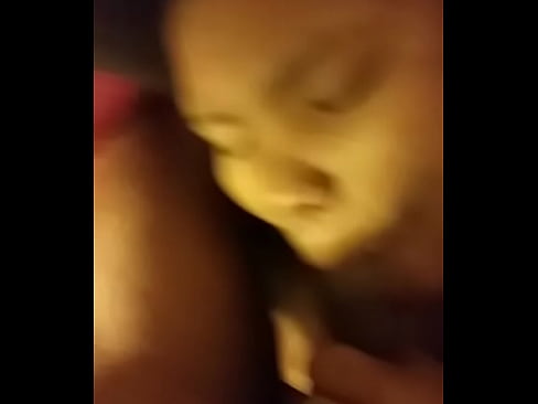 A young black couple having good hardcore sex