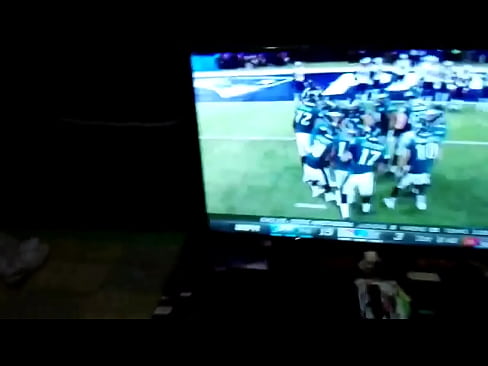 Viendo el super bowl