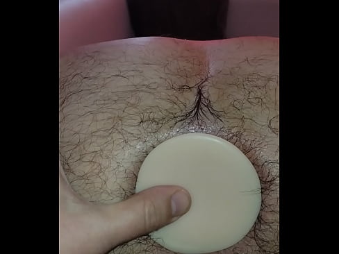 Primer plano de gaping anal