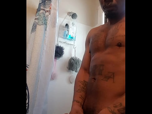 BBC in the shower wet