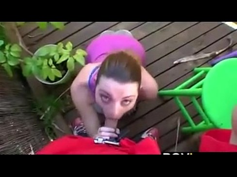 Brunette Giving A Blowjob Point Of View