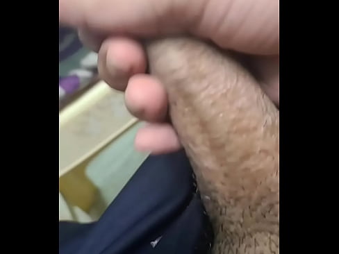 gently rubbing &  stroking my dick