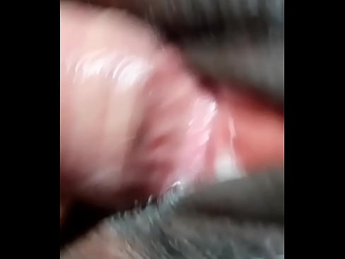 Black Milf cumming on my white dick