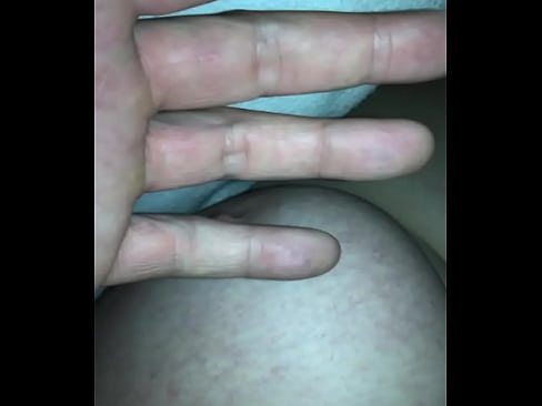 playing with wife’s tits unaware
