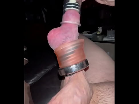 Cock prob, nut stretching, double nipple clamps and ball suction!