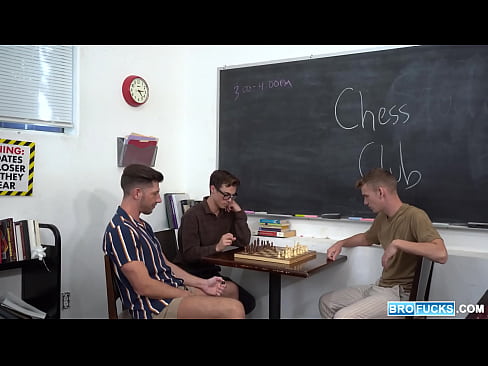 It's Fuckmate at the chess club!