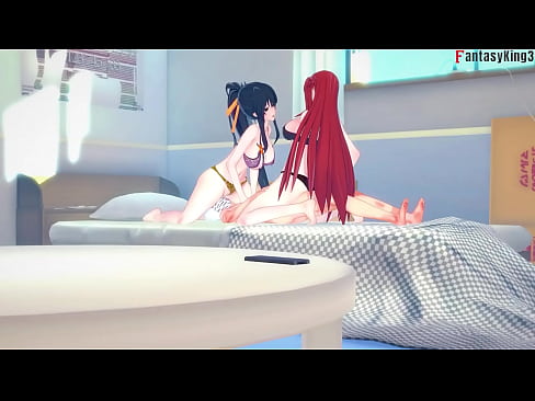 Rias Gremory and Akeno asking me for sex and... | HS DXD NTR Madness 3 | Watch Full 1hr Movie on Sheer & PTRN: Fantasyking3