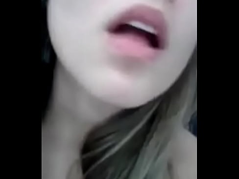 young girl sucking her fingers with sperm in them