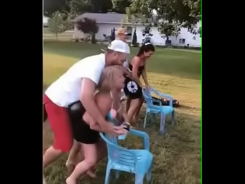 Play dirty game in park