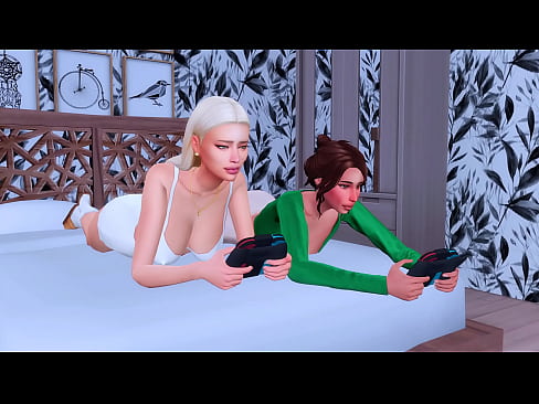 FUTA STEPSISTER FUCKED GAMER'S STEPSISTER HARD IN A BIG ASS (SIMS   ANIME HENTAI   SFM)