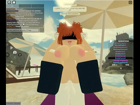 Roblox ginger white hoe got pinned down and creampied