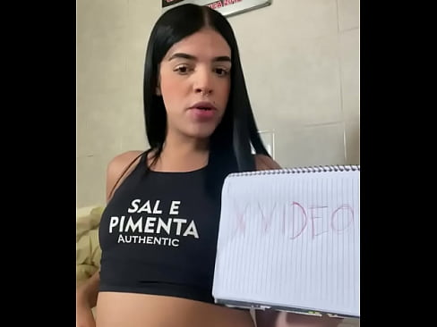 Vídeo de verificação Zannotti Trans novinha