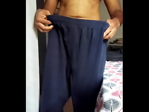 Indian boy stripping and exposing dick and ass