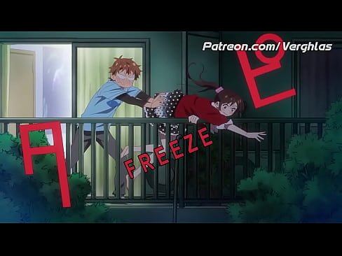 sexo después de salvar a mujer de caer por un balcon escena eliminada de anime