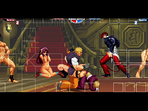 Bara Ryo Sakazaki fucks Hebtai King KOF MUGEN 2024