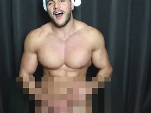 Sexy Santa Muscle Cum